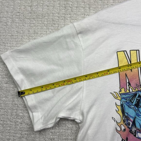 Y2K NASCAR Racing Daytona 500 T-Shirt Size M Racing Car Graphic 90s Style - Picture 9 of 10